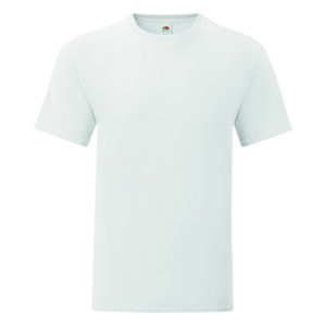 Ανδρικό μπλουζάκι ICONIC 150T slim fit WHITE 3-5XL