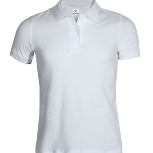 Γυναικεία Polo 200gr WHITE 100%COTTON